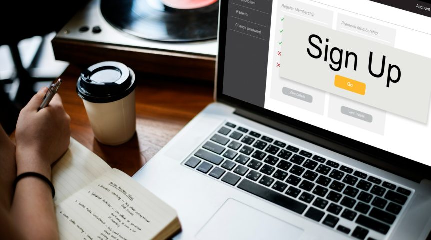 Imagem ilustrativa sobre landing page de alta conversão mostrando como funciona a criação dessas páginas.