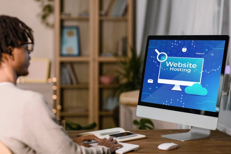 website hosting concept with computer 23 2149406780